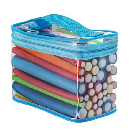 42 stk. Fleksible Skum Cylinder Ruller Hårkrølle Værktøj Kvinder Pige Bærbar Hårkrøller Skum Rulle Stænger DIY Hårstyling Værktøj~04411