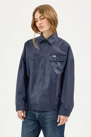 Women’s Lee x STUTTERHEIM Storm Rider Jacket Aviator Navy