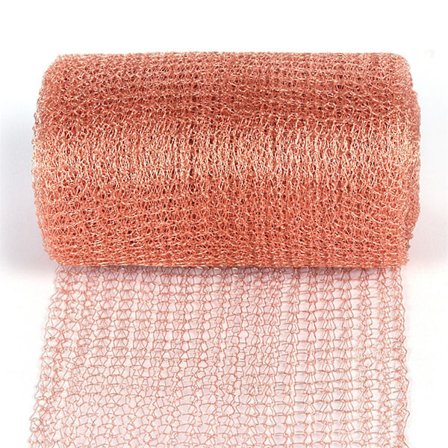 Fleksibelt og strækbart kobbernet til muse- og rottebekæmpelse [YDE]