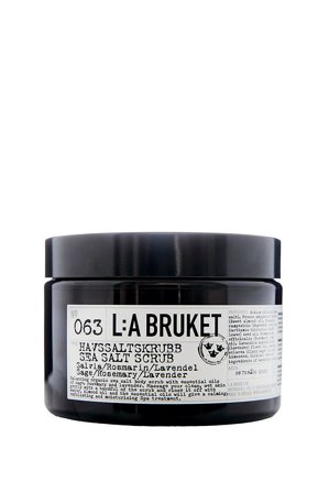L:A BRUKET 063 Sea Salt Scrub Sage/Rosemary/Lavender 420 g, Skincare, Kropspleje, Scrub