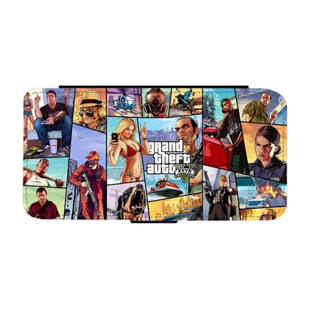 Spel Grand Theft Auto iPhone 12 Mini Flip Mobilfodral