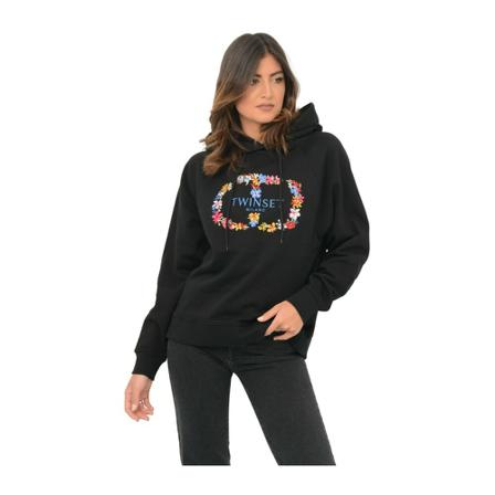 Twinset Hoodies Sort, Dame
