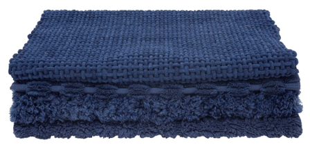 Turiform Badematte Dot Havblå 60x100cm