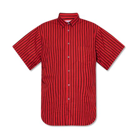 Comme des Garçons, Shirt with short sleeves Rood, Heren, Maat:M