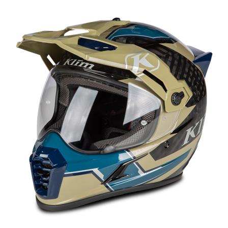 Adventurehelm Klim Krios Pro Ventura Verbranntes Olivgrün XXL