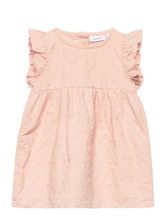 Nbfdeliner Spencer Dresses & Skirts Dresses Baby Dresses Sleevless Baby Dresses Rosa Name It*Betinget Tilbud
