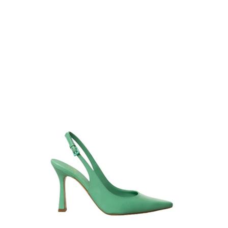 Roberto Festa, Leather slingback sandal Zielony, Kobieta, Rozmiar: 40 EU
