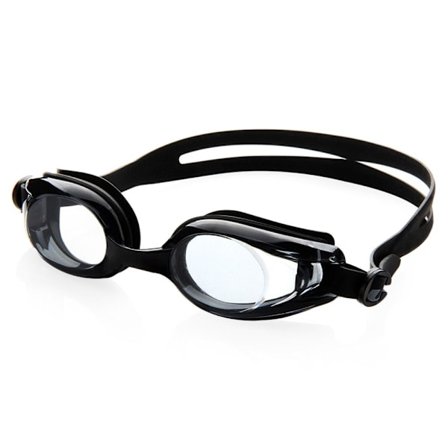 Nærsynethed Svømmebriller Svømmebriller SORT ALMINDELIG LENS
