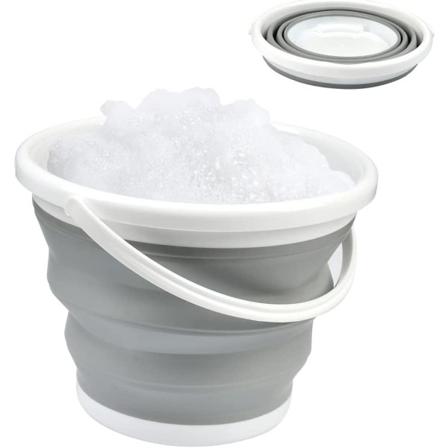 5L Foldbar Spand, Foldbar Silikone Vandvogn Mop Spand, Rejse Essentials Bærbar Spand