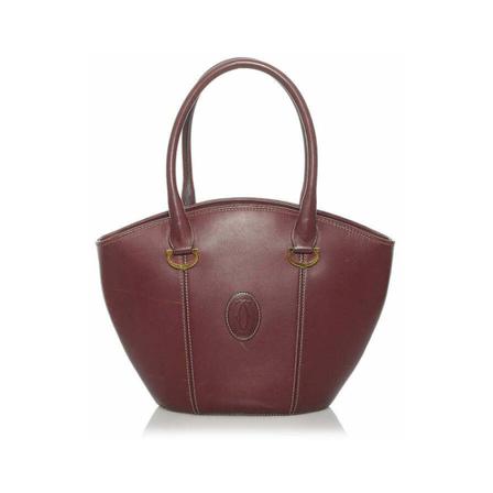 Cartier Vintage - Vintage Väskor - Brun - Dam - Storlek: One Size, Dam, Storlek: ONE SIZE