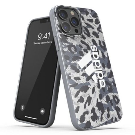 Adidas OR SnapCase Leopard-fodral för iPhone 13 Pro / iPhone 13 - Grå