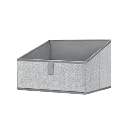 Trapetsformad förvaringslåda Leksaker Sorteringslåda Garderob Organizer