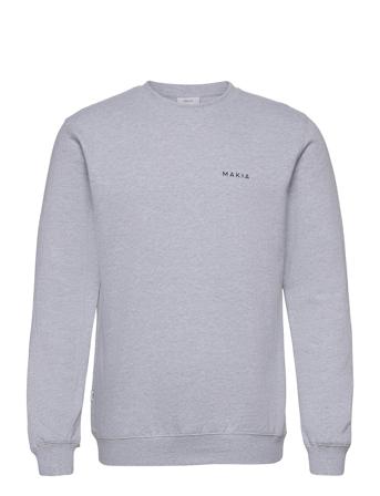 Trim Light Sweatshirt Svetari Collegepaita Harmaa Makia