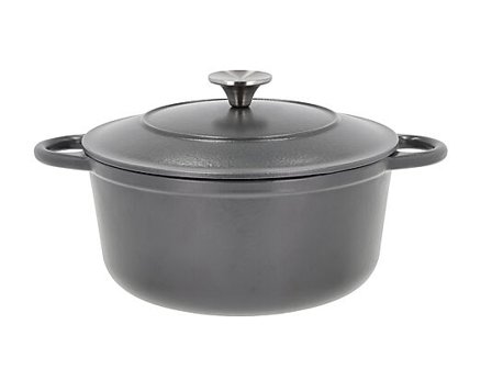 Støpejernsgryte 4L Grå