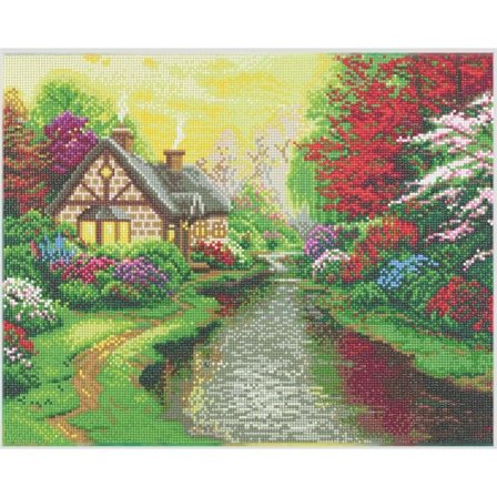 Crystal Art Kits Canvas 40x50cm A Quiet Evening