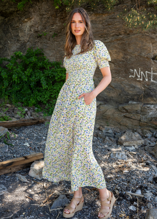 MISSMAYA - Rani Dress Citrus - S