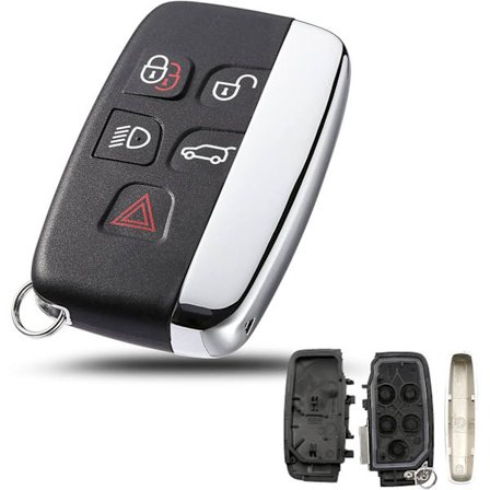 5 painikkeinen avaimen kuori Land Rover Range Rover Evoque Discovery 4 Freelandille