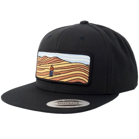 Wild Spirit - Schwarz snapback Cap - Desert Adventure Wide Patch Black Snapback @ Hatstore