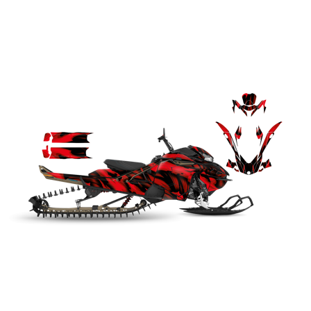 Tarrasarja SweTown Inferno - Punainen - Lynx Xtrim SC 900 ACE 2019-2020