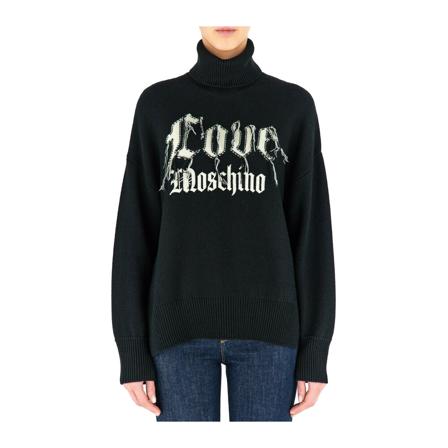 Love Moschino Coltruis , Zwart , Dames , Maat: S