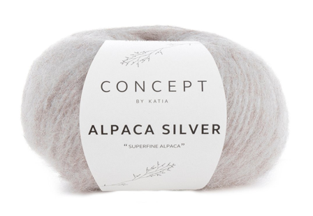 Katia Alpaca-Silver Beige-Silver 251, 25g