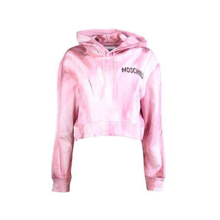 Moschino Hoodies , Roze , Dames , Maat: S