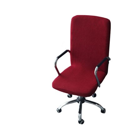 Toimistotuolin peite, pomo-tuolin peite, käsinojan istuimen peite, pyörivä tuolin peite, yksivärinen joustava tuolin peite, yleiskäyttöinen kaikkiin 