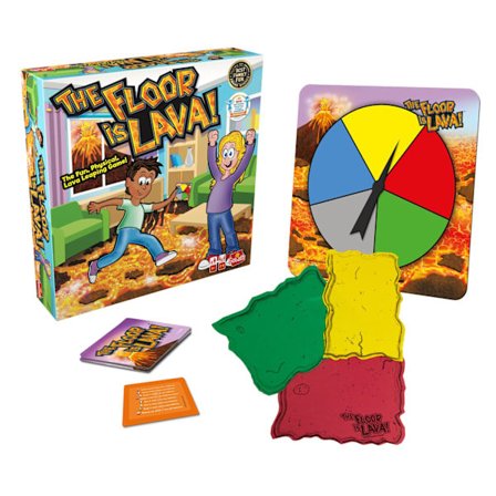 Floor Is Lava - Golvet är Lava-spelet