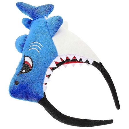 Hajdiadem Halloween Kostume Diadem til Kvinder Hajdiadem til Piger Hårtilbehør