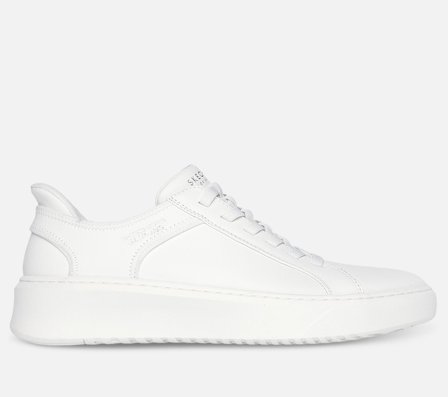 Skechers, Slip-ins: Court Break - Double Vented, 47,5, Hvid, Herre