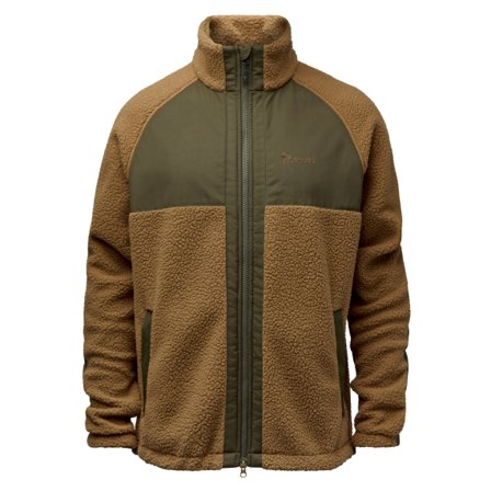 Pinewood Pile Fleece Jacket D. Sand/Mossgreen - S