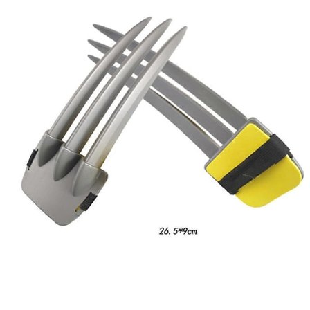 Wolf Wolverine Cosplay Rekvisita Wolverine Mask Klo Kap Halloweenfest Rollspel Finfräsch (FMY)