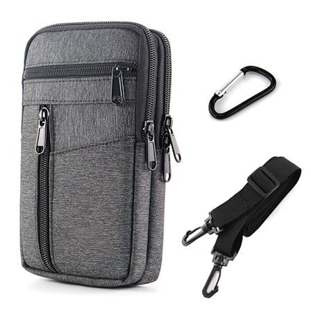 Vattentät Dam Midjeväska Handväska Dubbellager Utomhus Tactical