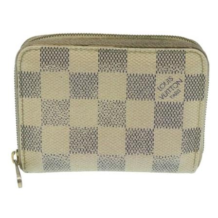 Louis Vuitton Vintage, Pre-owned Canvas Wallet Wit, Dames, Maat:ONE Size