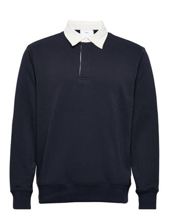 Beach Polos Long-sleeved Tummansiniset Mango