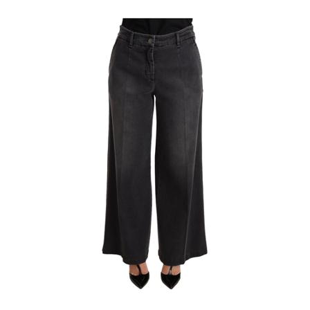 Dolce & Gabbana Wide Jeans Grå, Dame