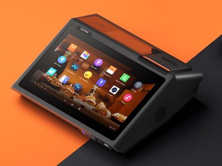SUNMI Kasse Sunmi d2 mini Touchsystem, 10.1 Widescreen Display, 4.3 Kundendisplay, 58mm Bondrucker, Android 8.1, NFC, microSD