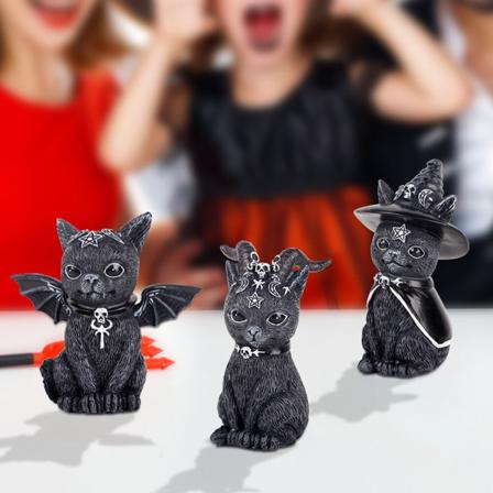 Halloween Magic Owl Resin Crafts Home Garden Små Prydnader
