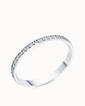 Eternity Ring Juliette 18K White Gold - Engagement Rings & Wedding Rings from Vanbruun