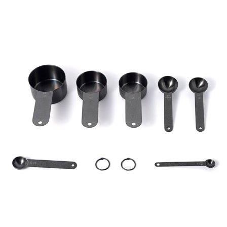 Vargen & Thor Måleske 7 dele, sort | KitchenOne