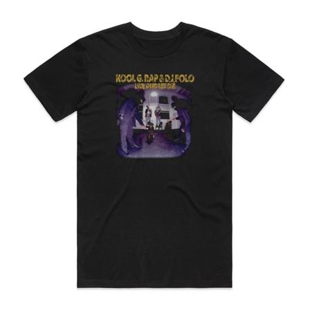 Kool G Rap och DJ Polo Live And Let Die Album Cover T-Shirt Svart L