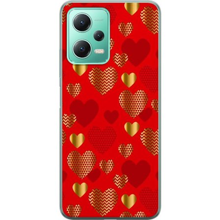 Yhteensopiva Puhelinkuori Xiaomi Xiaomi Redmi Note 12 GoldenHearts