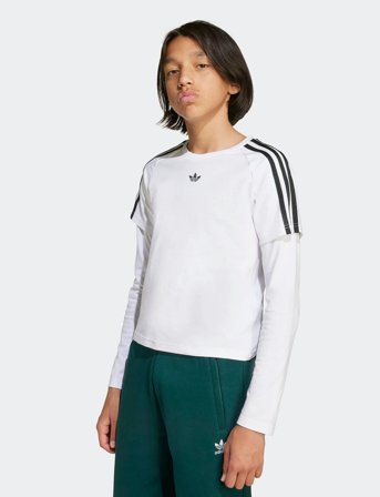 adidas Originals Long Sleeve Tee - White - 146