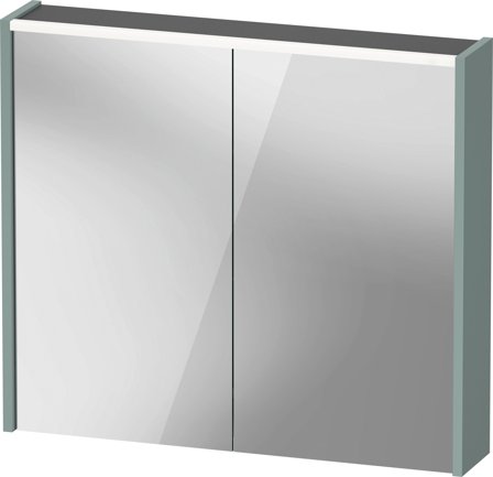 Duravit D-Code Spejlskab 800x148x700 mm Fjordgrøn, Badeværelse