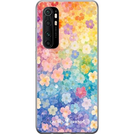 Yhteensopiva Puhelinkuori Xiaomi Xiaomi Mi Note 10 Lite Cactus and Friends – RainbowBloom