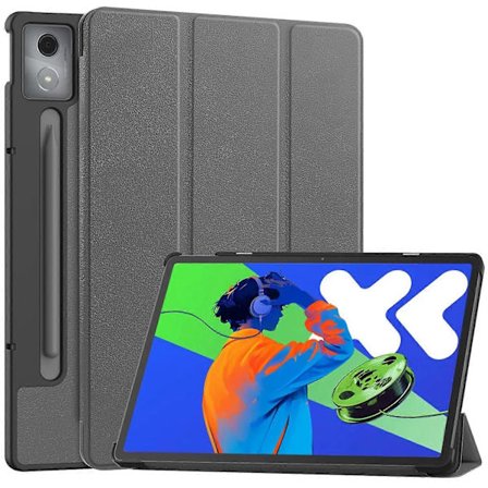 For Lenovo Xiaoxin Pad Pro 12.7 tommer Deksel Anti-Fall Lær Stativ Tablet Cover