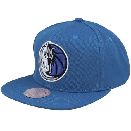 Mitchell & Ness - NBA Blauw snapback Cap - Dallas Mavericks Team Ground 2.0 Blue Snapback @ Hatstore