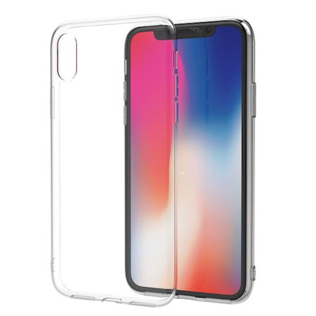 iPhone Xr Skal i gennemsigtigt gummi