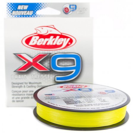 Berkley X9 0,20mm 150m Flame Green