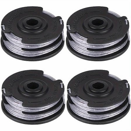 4 stk F016800351 Trimmerspole for BOSCH ART 30-36 LI/ART 30/ART 27/ART 24 Gressklipper Spole